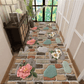 Floral Bodenmatte（3D schneidbare Bodenmatte）
