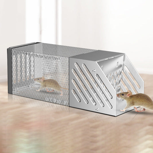 Eintürige durchgehende Rattenloch-Mausefalle
