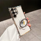 Gyroskop Transparente Handyhülle mit magnetischer Halterung für Samsung S22/S23/S24
