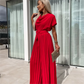 🔥51% Rabatt🔥Unifarbener Jumpsuit mit hoher Taille und gefaltetem Bein