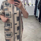 🌷Lässiges bedrucktes Kleid mit Rundhalsausschnitt und kurzen Ärmeln für Frauen