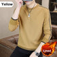 Herren-Sweatshirt mit Rundhalsausschnitt und warmem Futter