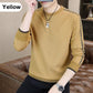 Herren-Sweatshirt mit Rundhalsausschnitt und warmem Futter