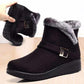 Plüschgefütterte Schneestiefel mit weicher Antirutschsohle