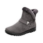Plüschgefütterte Schneestiefel mit weicher Antirutschsohle