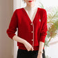 Faux Wool Fake Zweiteiliges Set Eleganter und bequemer Damenpullover
