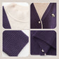 Faux Wool Fake Zweiteiliges Set Eleganter und bequemer Damenpullover