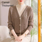 Faux Wool Fake Zweiteiliges Set Eleganter und bequemer Damenpullover