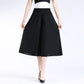 2023 Damenhose mit hoher elastischer Taille und plissiertem Chiffon mit weitem Bein