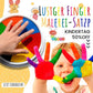 (Kindertagsaktion-50%) Lustiges Finger-Malen-Set
