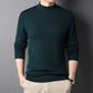 Hochwertiger einfarbiger dicker Kaschmir-Pullover für Männer