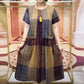 Sommerkleid aus Baumwolle und Leinen mit doppelten Taschen