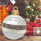 🎄Frühzeitiger Weihnachtsverkauf - 49 % RABATT Aufblasbarer Weihnachtsball aus PVC für den Außenbereich