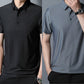 Einfarbiges, modisches Poloshirt für Herren