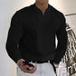 Herren T-Shirt aus Baumwolle mit langen Ärmeln und Taschen