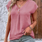 Sommer-Hot-Sale – Damen-Sommer-T-Shirt mit lockerem V-Ausschnitt