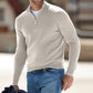 Basic-Pullover aus Kaschmir mit Reißverschluss für Herren